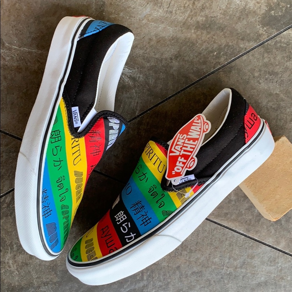 ••VANS CLASSIC SLIP-ON VANS SPIRIT MULTI/TRWHT Men - Picture 16 of 16